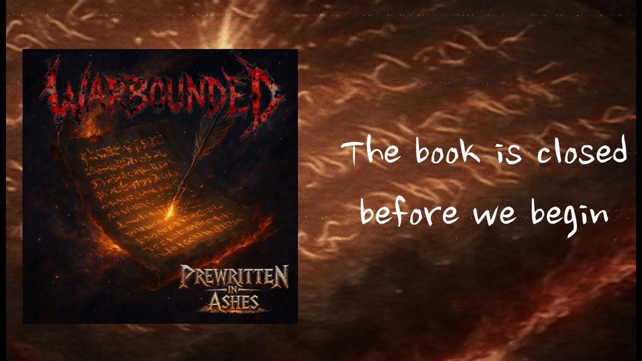 Warbounded - Prewritten in Ashes | Lyric Video
