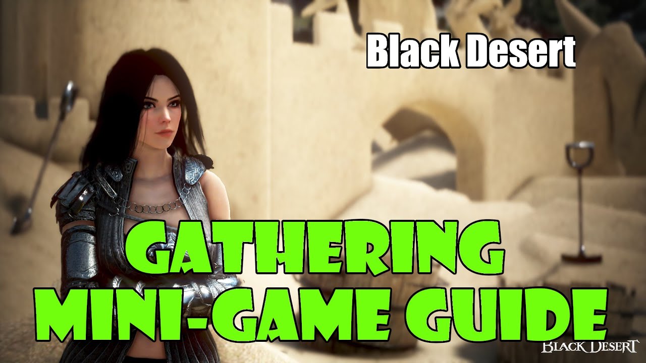 [Black Desert] Gathering Mini-Game Guide | How to Unlock 10x Drops While Gathering!