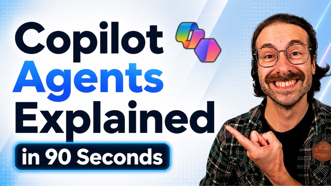 Microsoft 365 Copilot Agents Explained in 90 Seconds (New AI Tool)