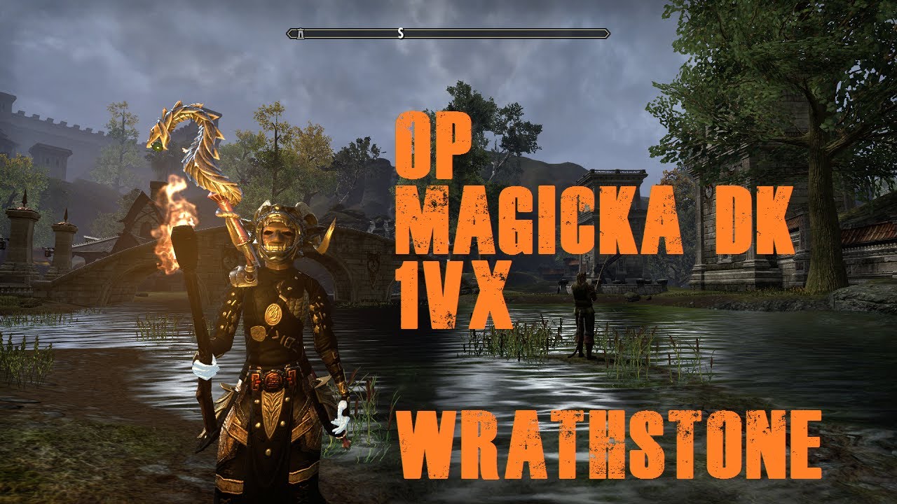 ESO PVP - OP META MAGICKA DK 1VX (WRATHSTONE)