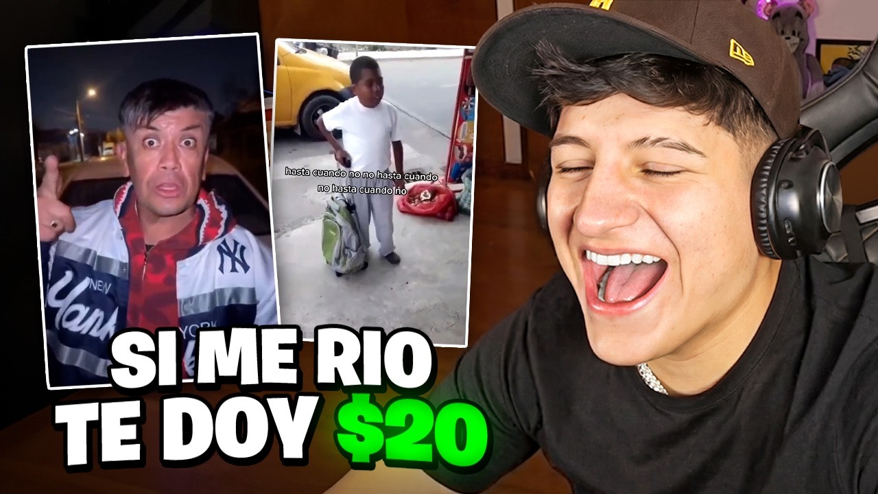 SI ME RIO TE DOY $20 DOLARES 🤣| BykingCL
