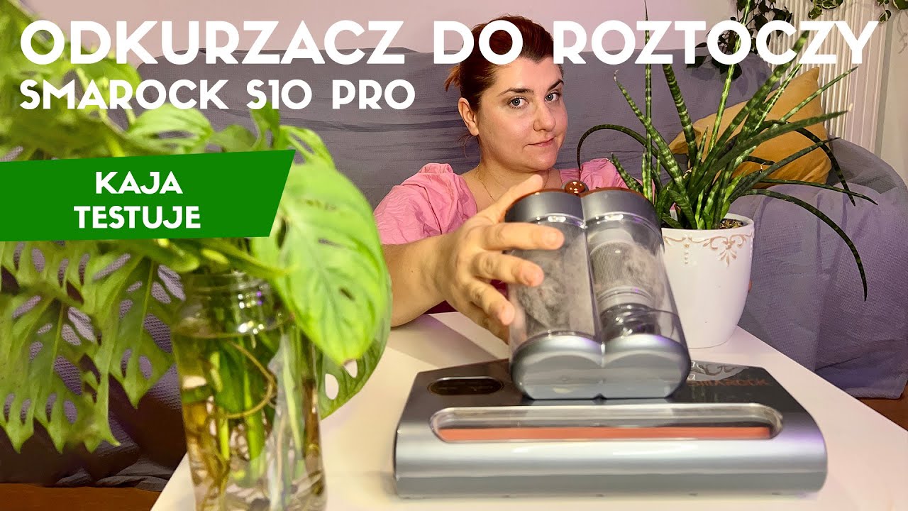 Inteligentny odkurzacz do roztoczy Smarock S10 Pro - test