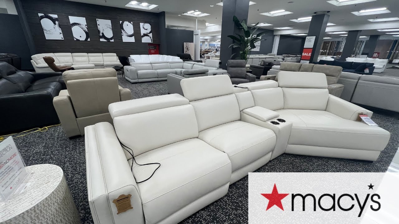 MACY'S SOFA, COUCH , ARMCHAIR, SHOP WITH ME 2024