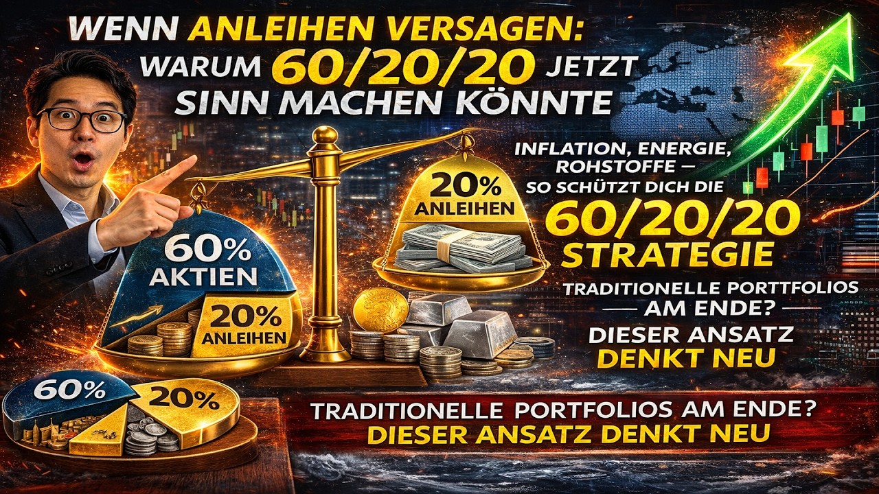 Inflation, Energie, Rohstoffe – So schützt dich die 60/20/20-Strategie