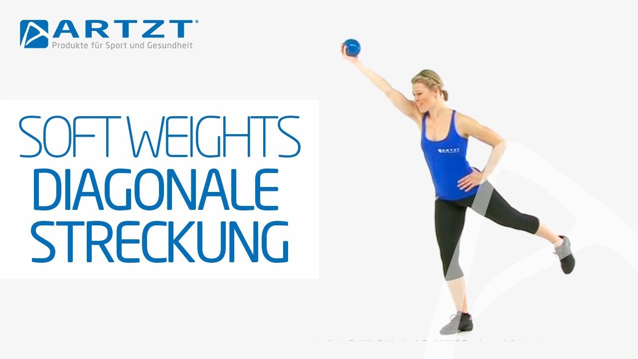 Thera-Band Soft Weights - Diagonale Streckung