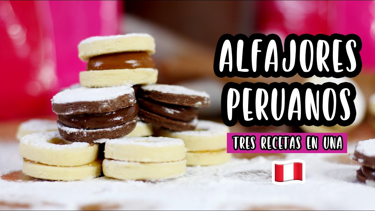ALFAJORES PERUANOS: CLÁSICO, DE CHOCOLATE Y NIDITOS