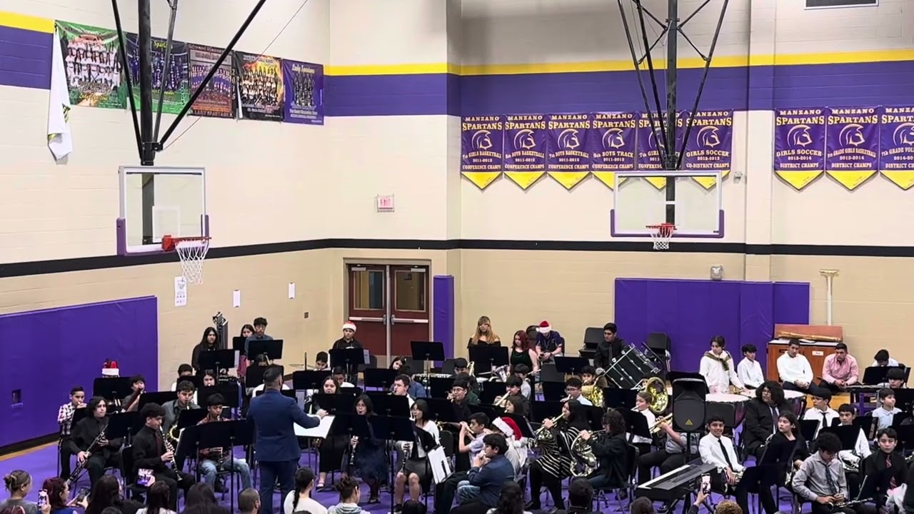 2024-25 Christmas Concert: Cadet Band performing First Holiday Fanfare by Matthew R. Putnam