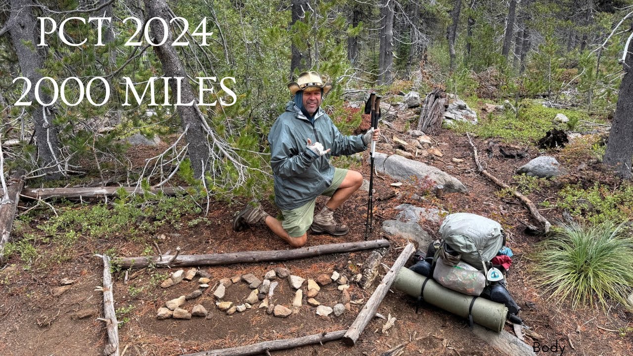 Hit the 2000 mile marker. Rain hail and snow.