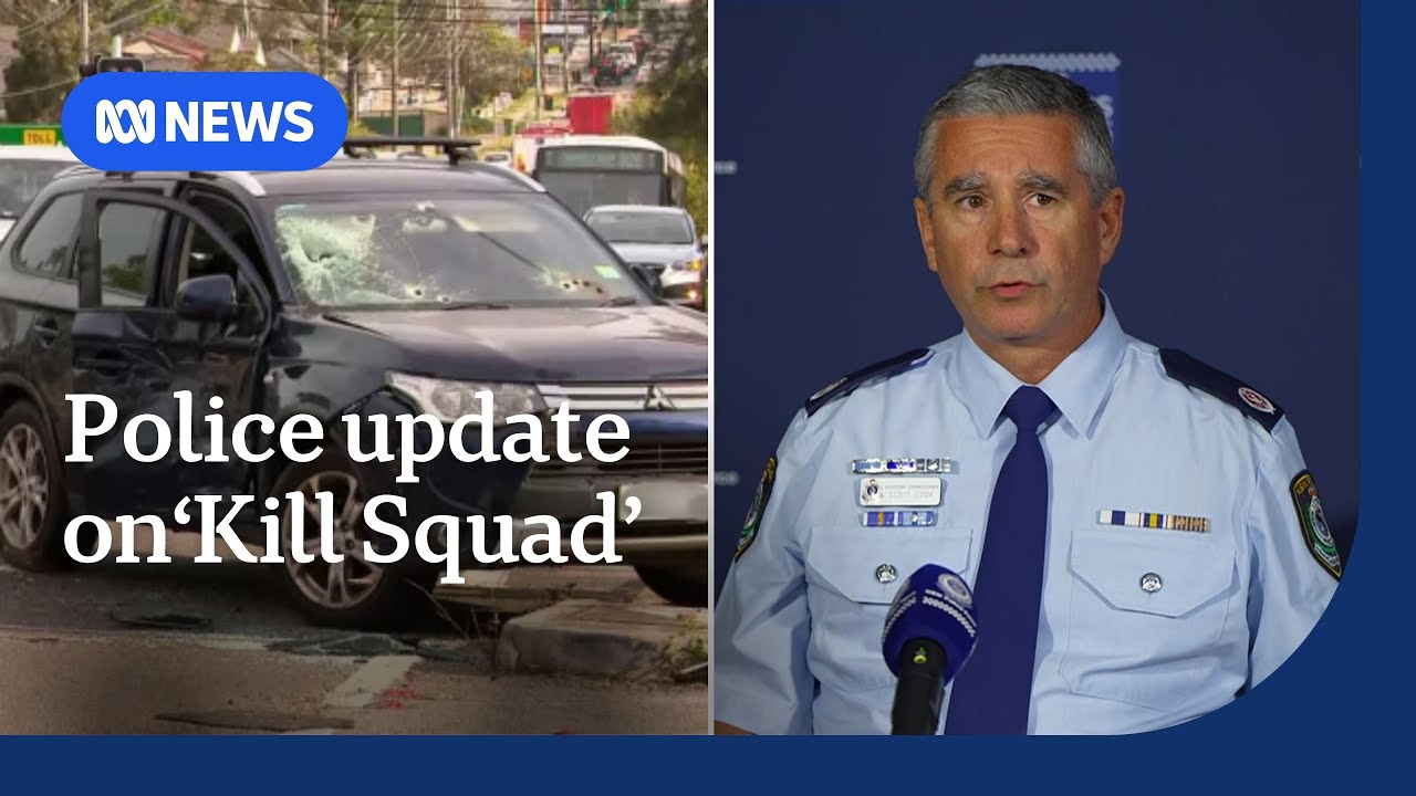 MOMENT: Police outline operation to intercept alleged gangland 'kill team' | ABC NEWS