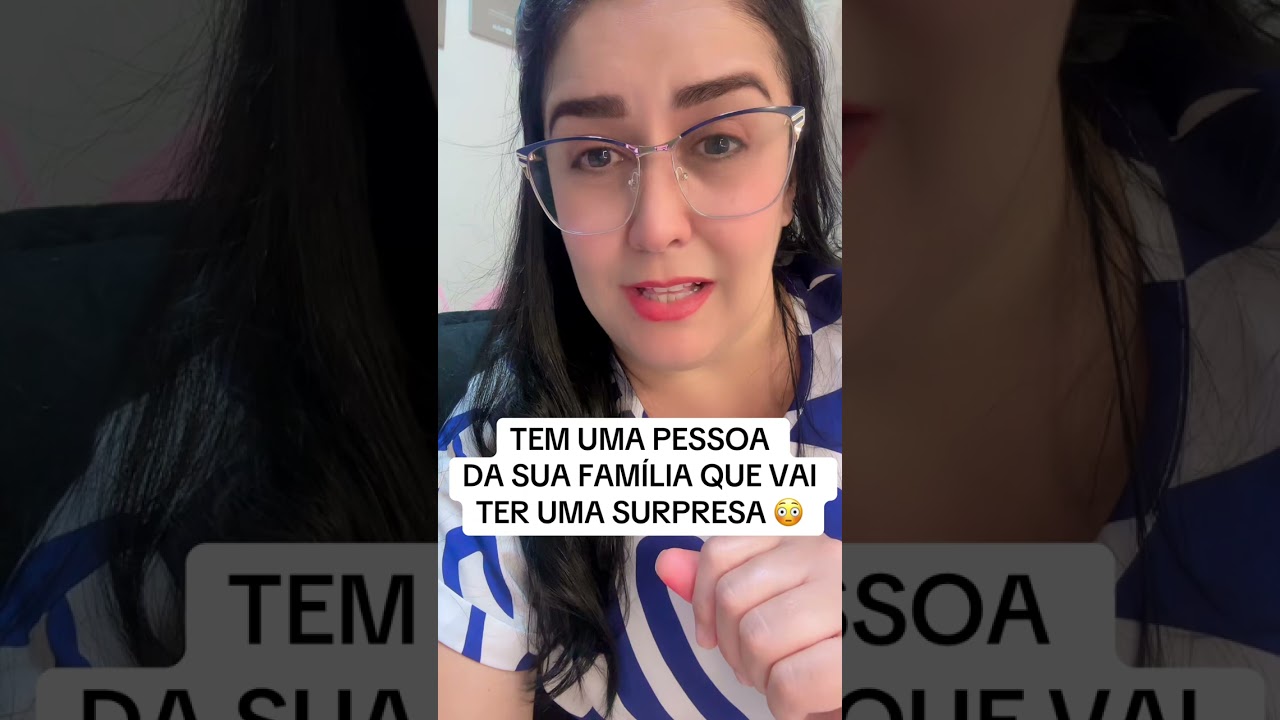 🚨TEM UMA PESSOA DA SUA FAMÍLIA QUE TERÁ UMA SURPRESA‼️