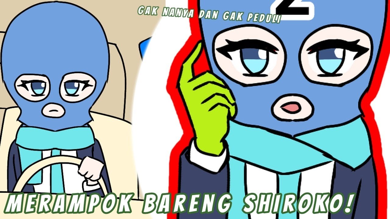 Saori & Shiroko Merampok Bank!? Bersama Atsuko si Hacker | Blue Archive Animation