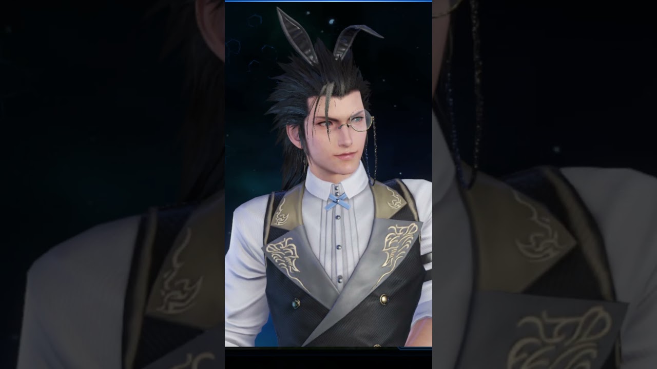 Rabbit Butler Zack Costume Final Fantasy 7 Ever Crisis #zack ##ff7evercrisis #shorts #finalfantasy