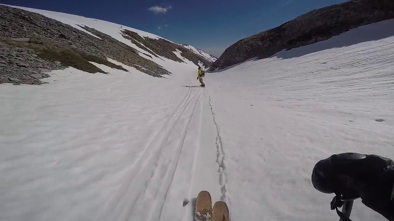 Skiing Mt. Olympos