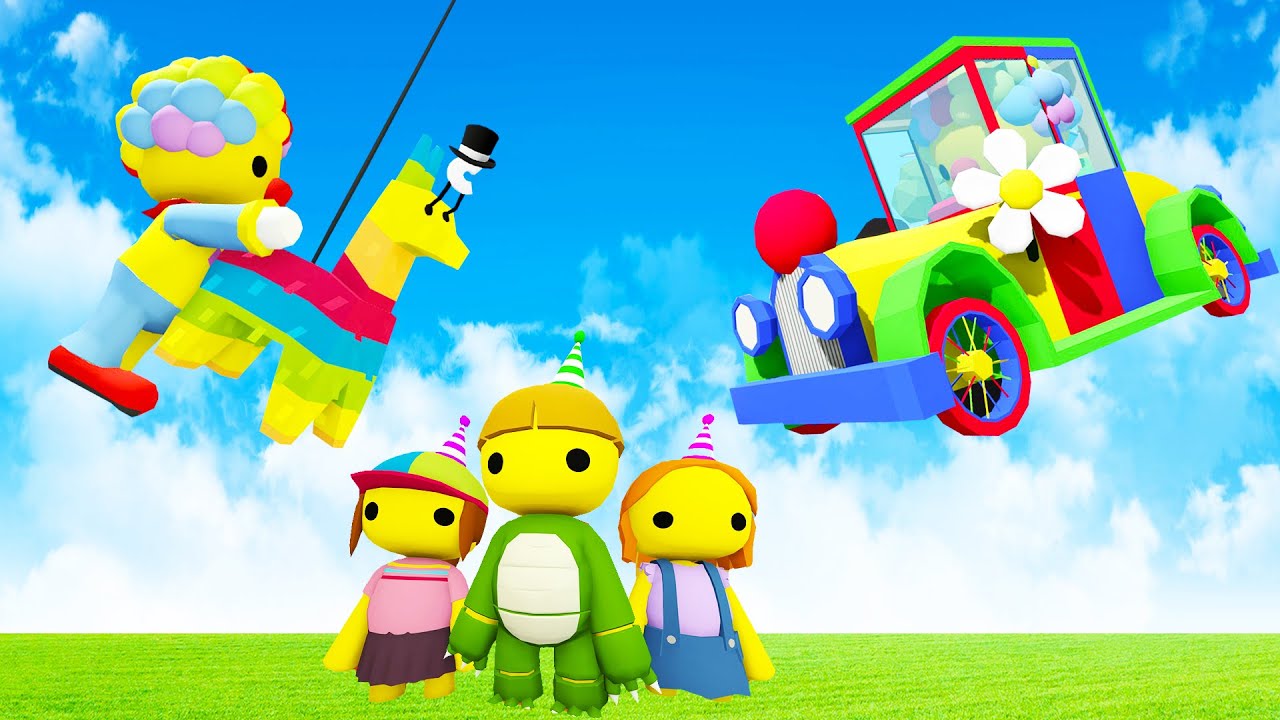 We Ruin a Birthday Party as Idiot Clowns in Wobbly Life Multiplayer!