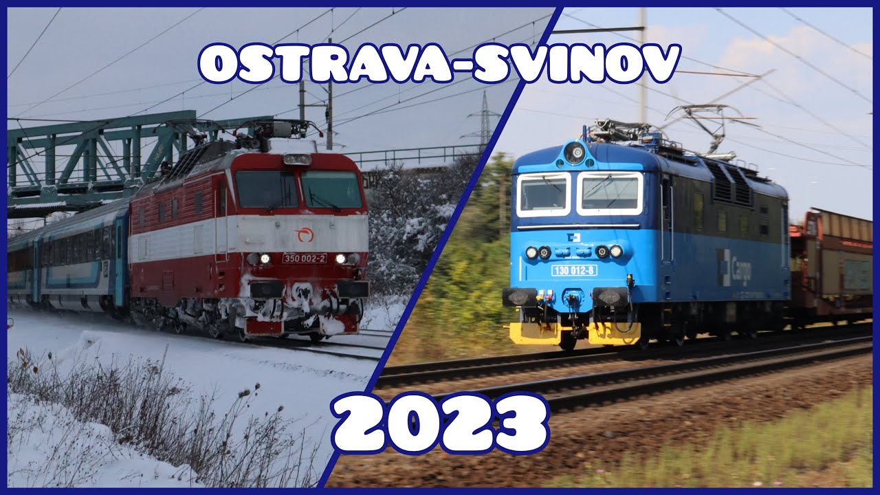 Vlaky Ostrava-Svinov (U tratě) • 2023