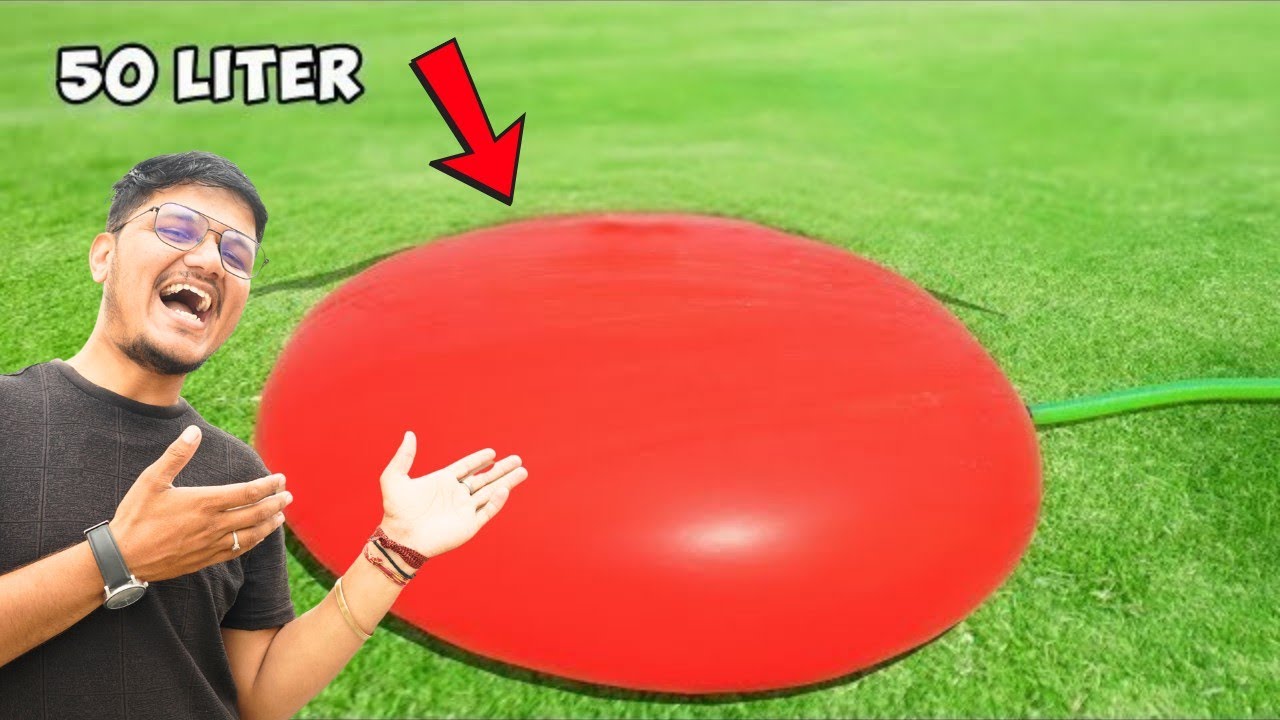 Monster Balloon VS Water Experiment | CRAZY TRY | CRAZY INDIAN | SCIENCE EXPERIMENT