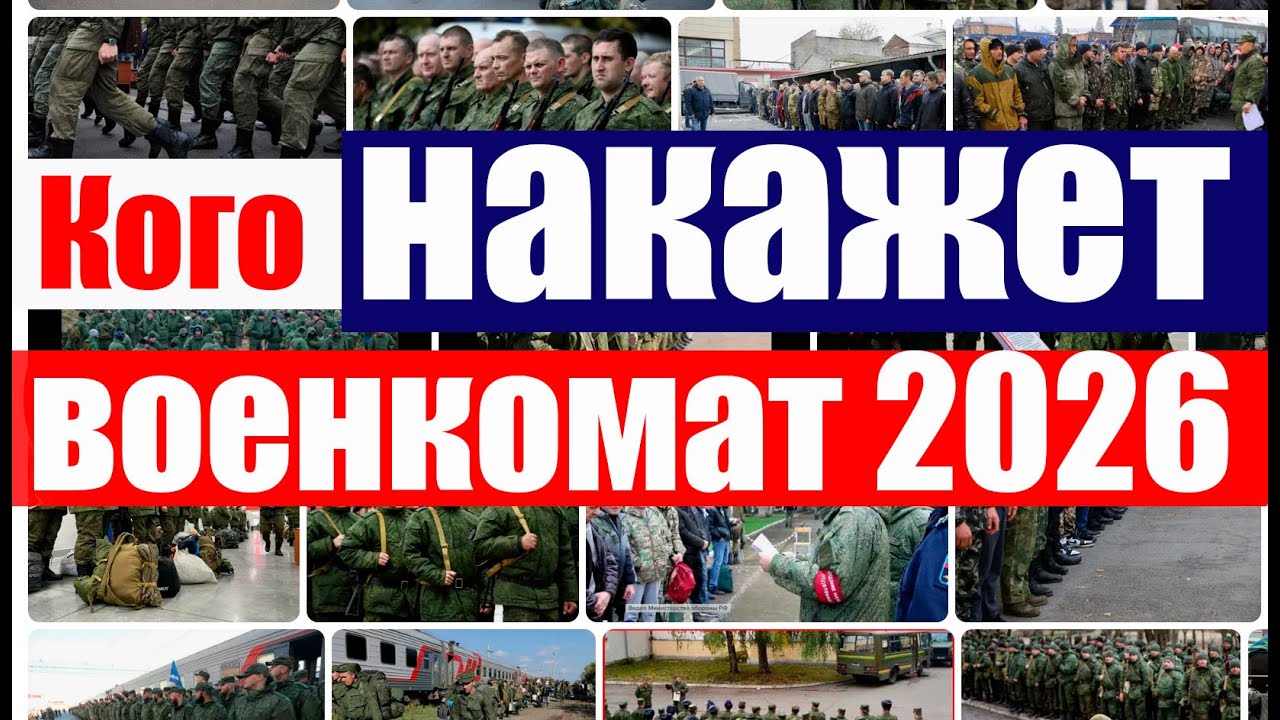 КОГО ВОЕНКОМАТ НАКАЖЕТ  ЗА ОТКАЗ ОТ ПОВЕСТКИ, УКЛОНЕНИЕ 2026? #призыв, #военкомат, #мобилизация