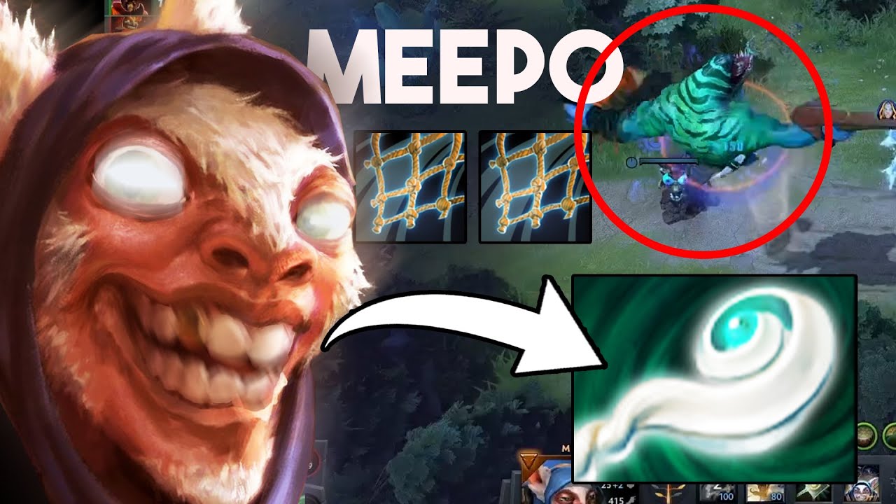 MEEPO can finish the game / 7.30d Rank Immortal