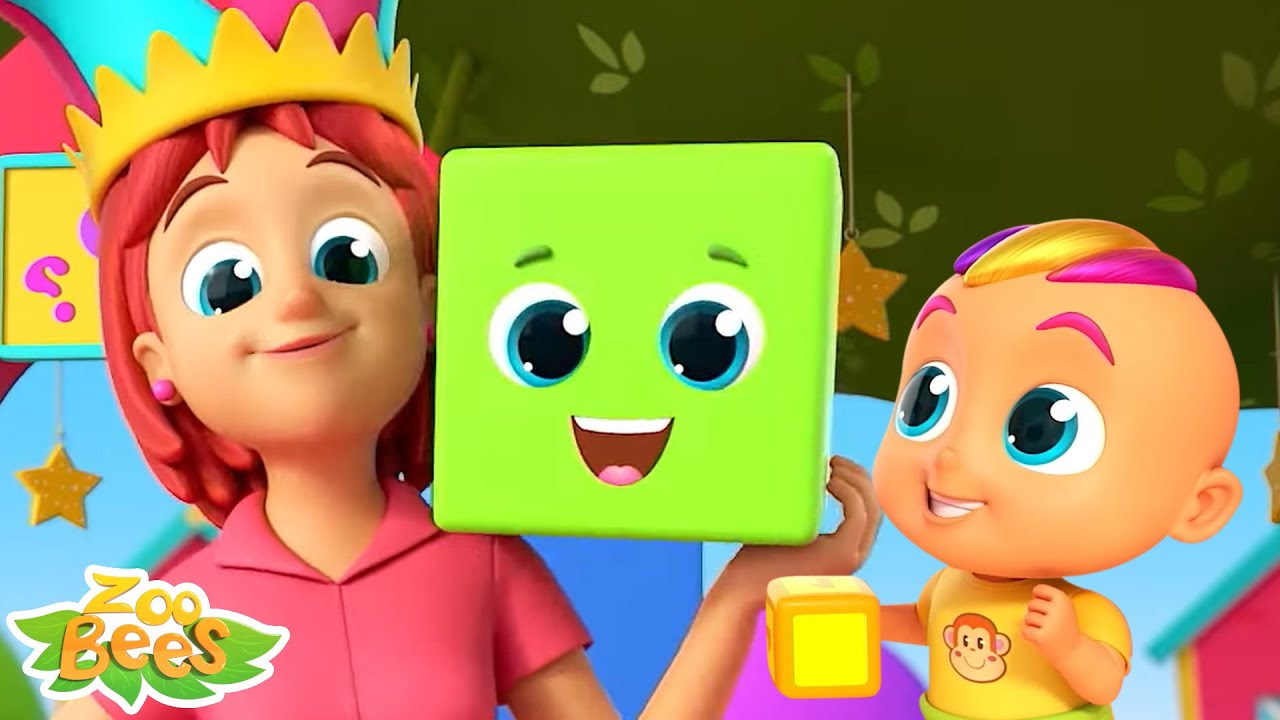 Formes Chanson + Plus de comptines et de vid&eacute;os d'apprentissage par Zoobees
