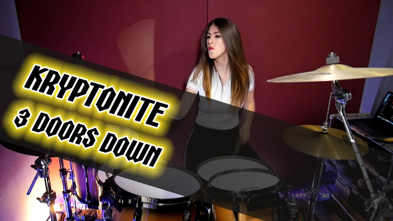 3 Doors Down - Kryptonite (Drum Cover by Elisa Fortunato)