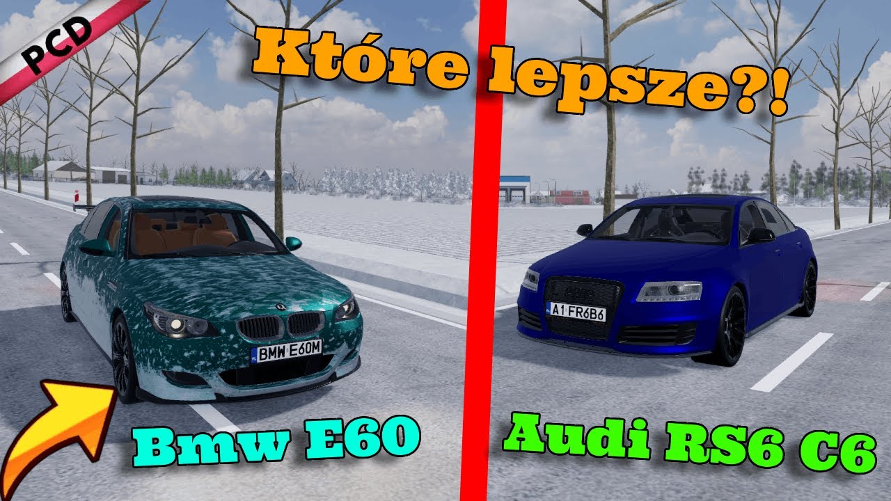 PORÓWNANIE BMW E60 Z AUDI RS6 C6 Z EVENTU ŚWIĄTECZNEGO W POLISH CAR DRIVING!!!