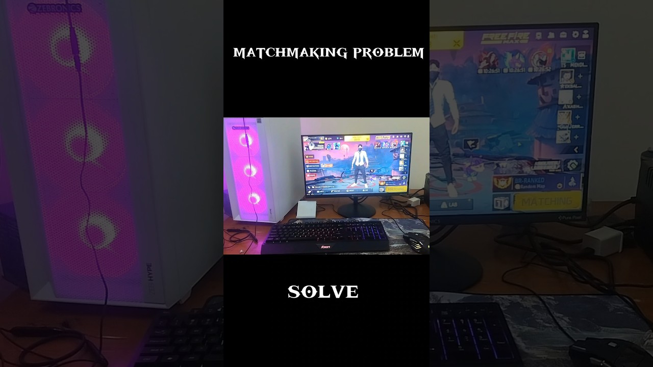Free Fire BR Rank Matchmaking Problem Fix | PC/Emulator Solution 2025