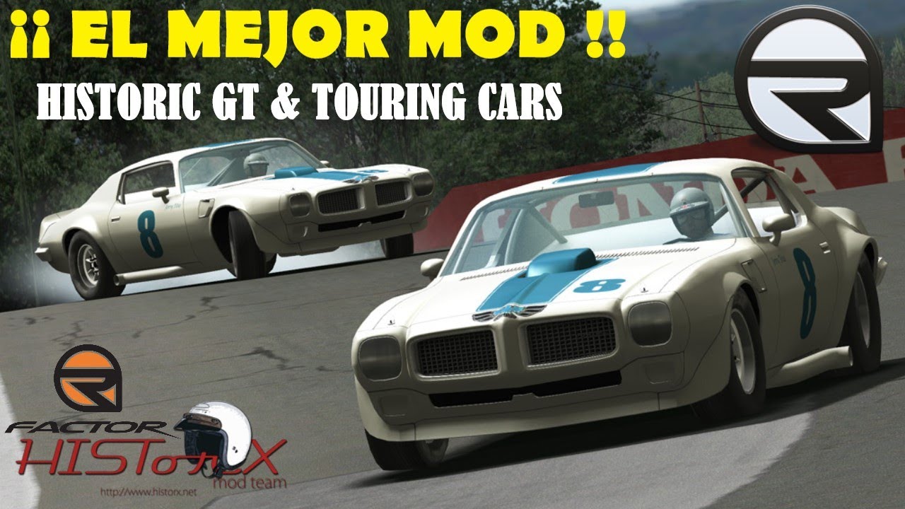 rFactor | Historic GT & Touring Cars | El Mejor Mod de la Biósfera