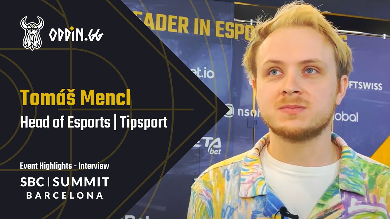Tom&aacute;&scaron; Mencl on Tipsport's Esports Edge & Oddin.gg Partnership | SBC Barcelona Exclusive