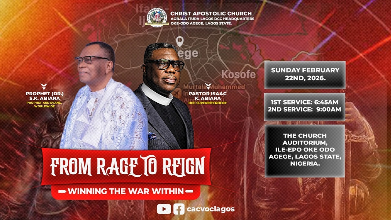 FROM RAGE TO REIGN - PASTOR ISAAC ABIARA