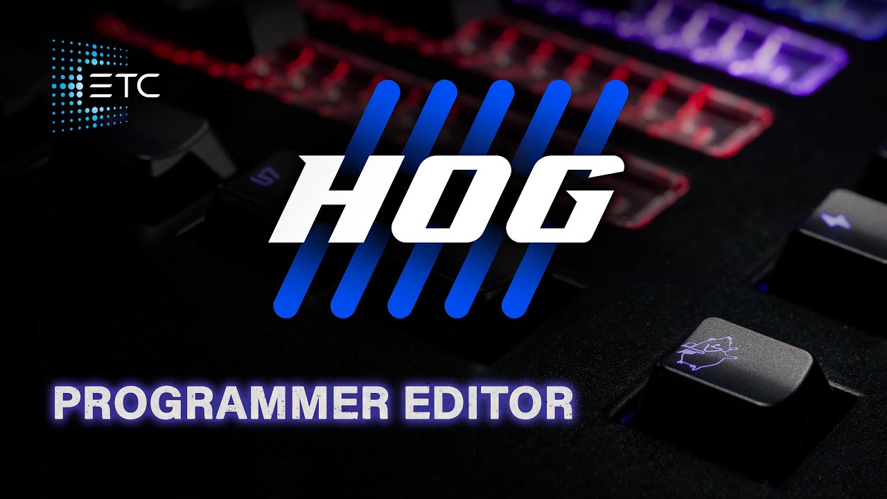 Обзор окна редактора Hog Programmer