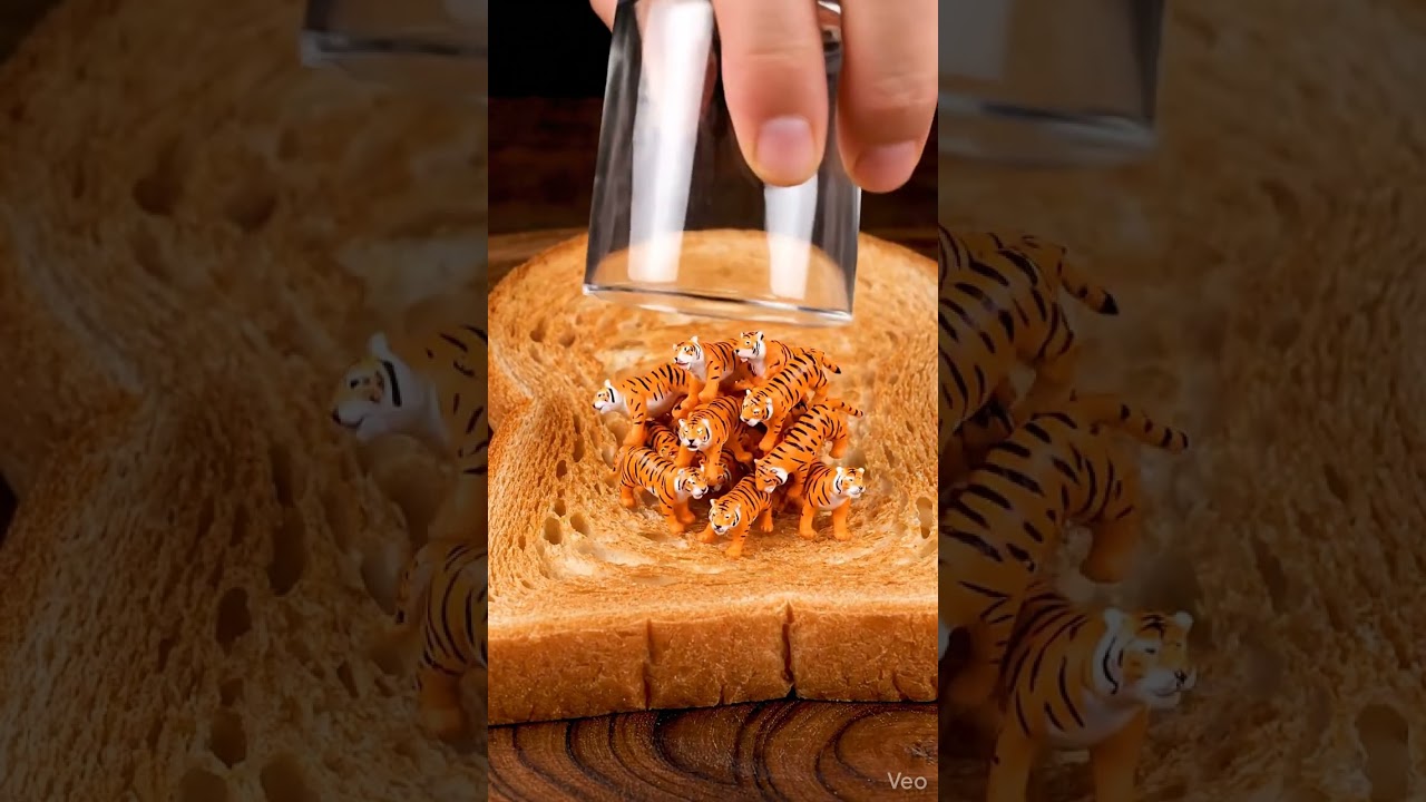 “Tiger Spread ASMR 🐯 | Ultra-Realistic 8K Food Illusion”