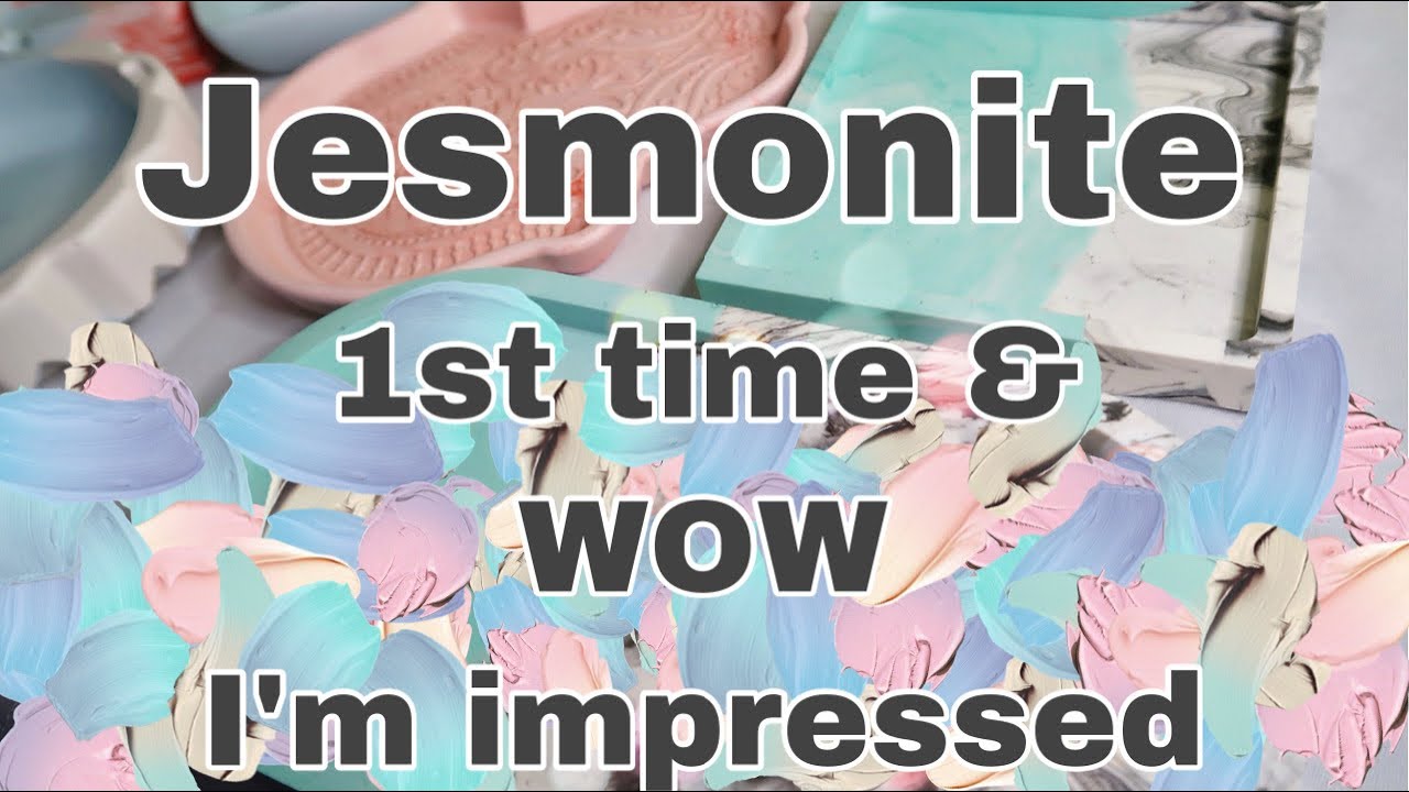 Jesmonite - First Time using it and WOW I'm impressed!!