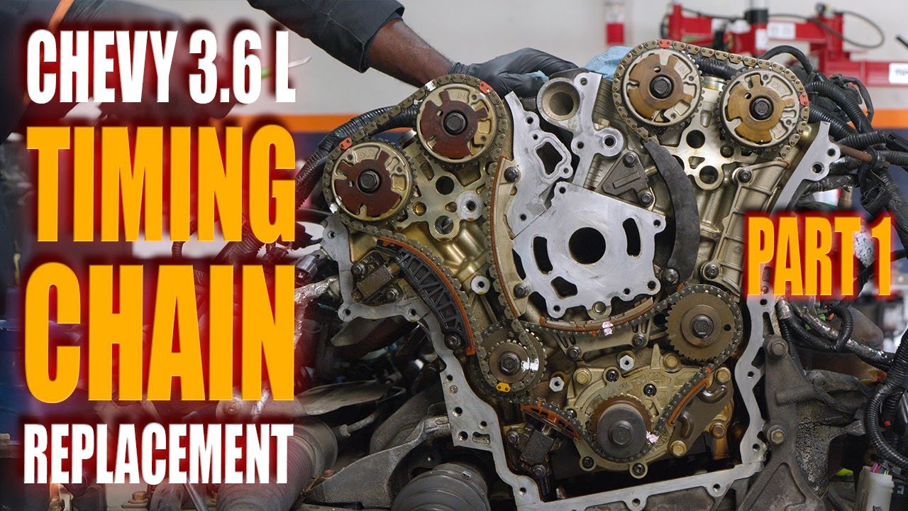 Замена цепи ГРМ на Chevrolet/GM 3.6L V6 — пошаговое руководство — ЧАСТЬ 1