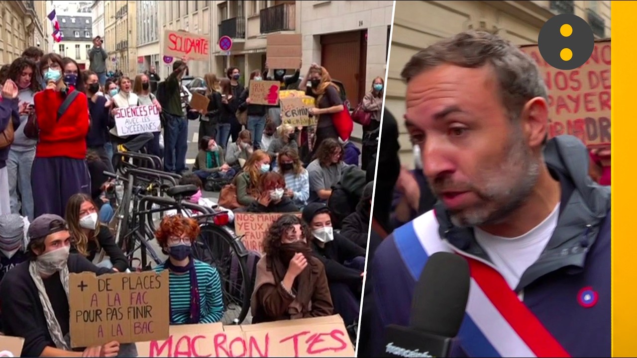 Science Po Paris bloqu&eacute; : &ldquo;Ils ont toute leur place dans cette bataille&rdquo; (Thomas Portes, LFI)
