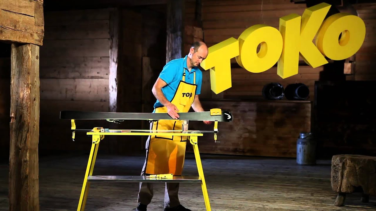 Tuning: Side edge preparation using Edge Tuner / Ergo Race