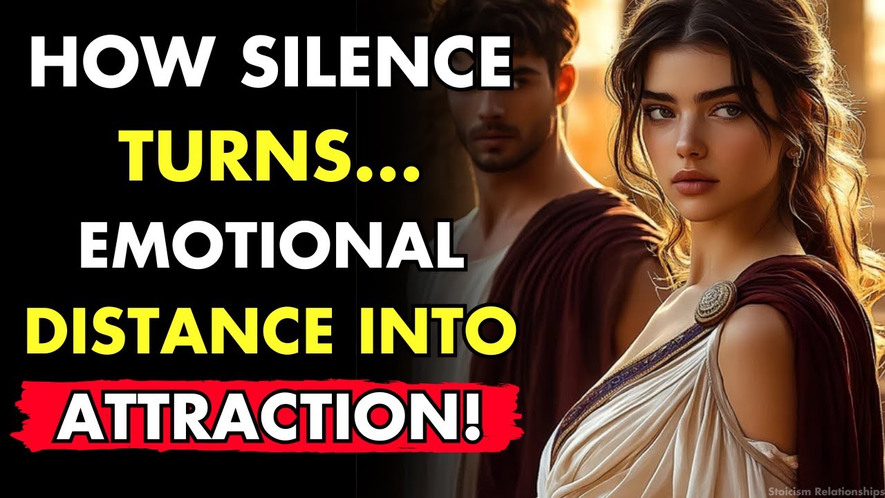 How Silence Turns Emotional Distance Into Attraction | Stoic Relationships