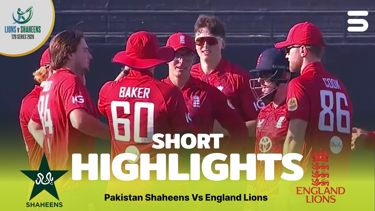 Short Highlights | Pakistan Shaheens vs England lions | Match 02 | T20I Series | ZN1K