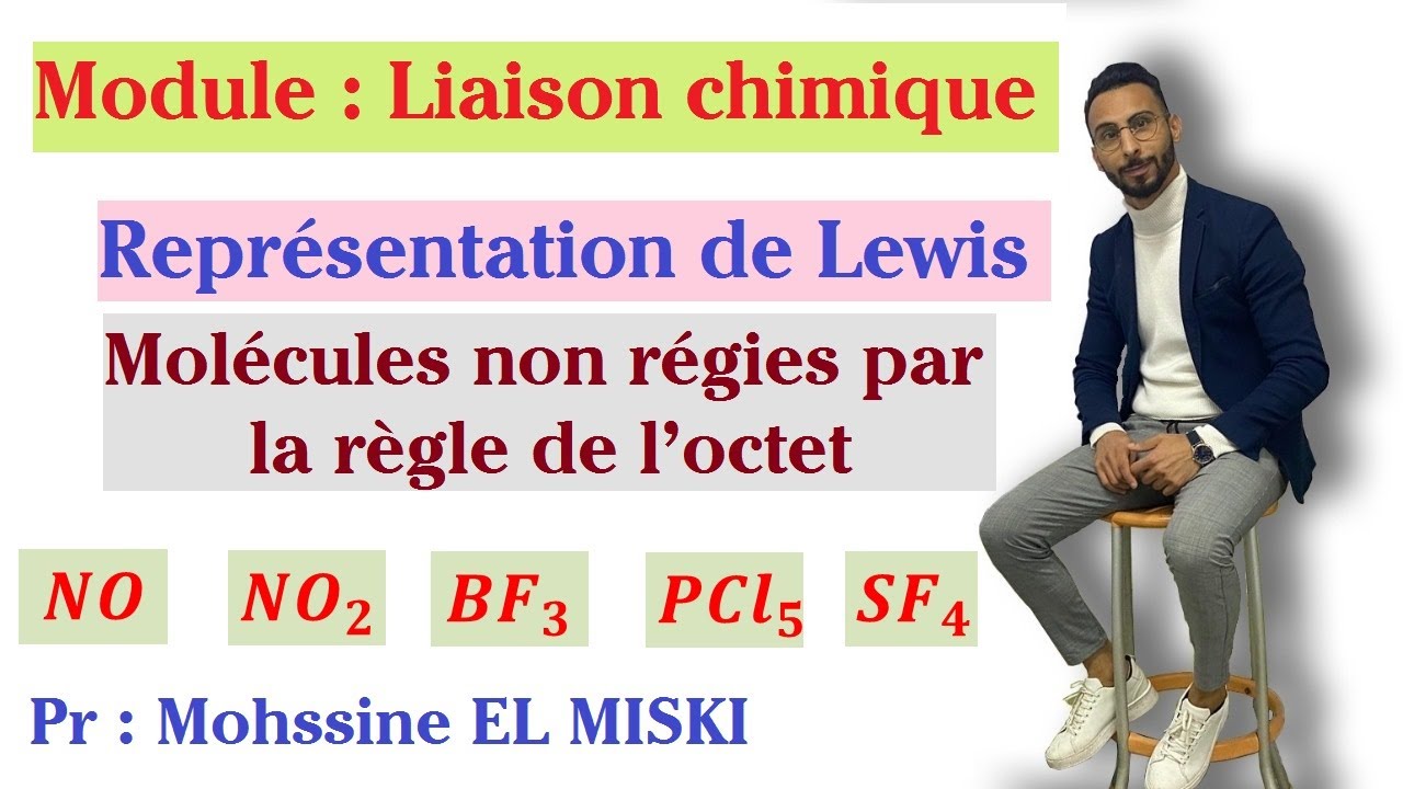 Liaison chimique : molécules non régies par la règle de l’octet