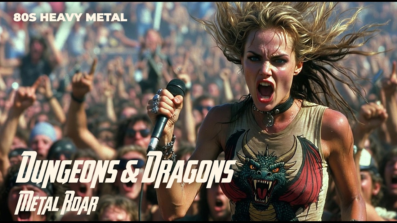 Dungeons & Dragons: Metal Roar (Official AI Music Video) | IGNIS VOX LIBERATE!