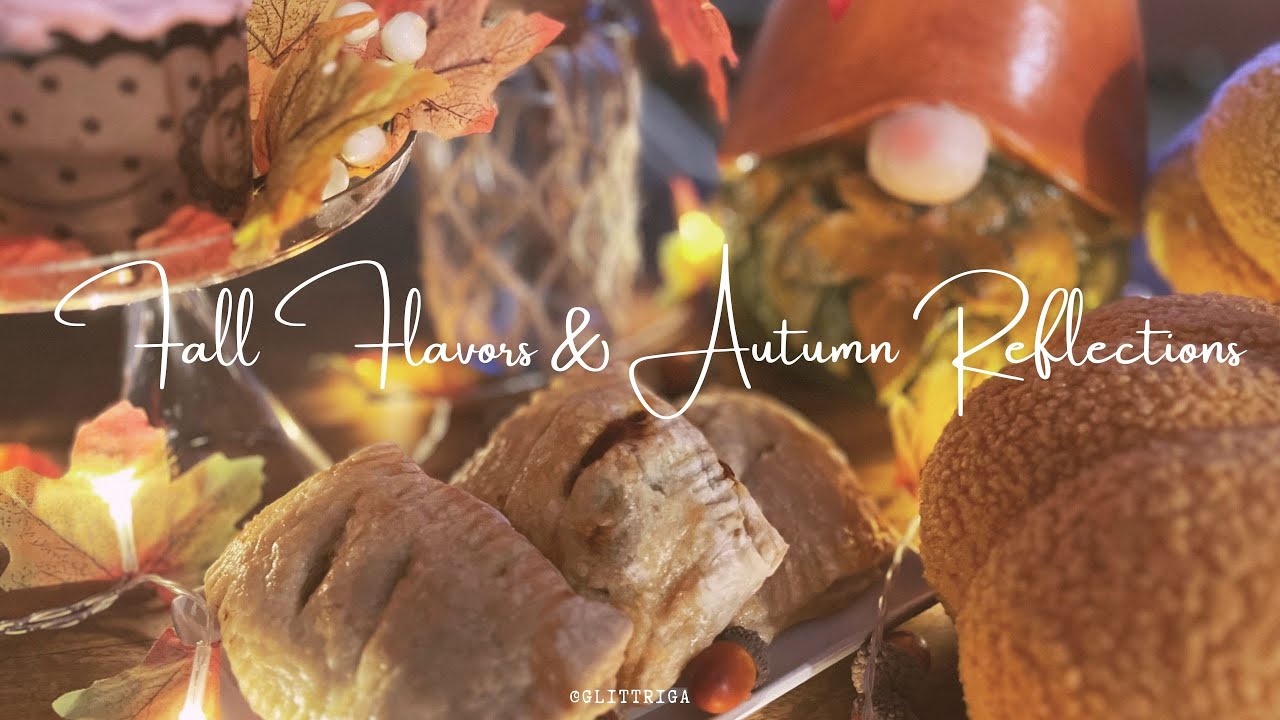 Autumn Vlog in Sweden 🍂 Savory Apple Puff Pastries & Sweet Apple Cupcakes Recipe