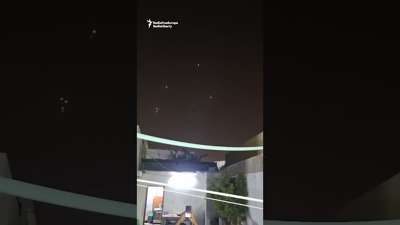 Iranian Missiles Seen Above Doha, US Air Base Attacked