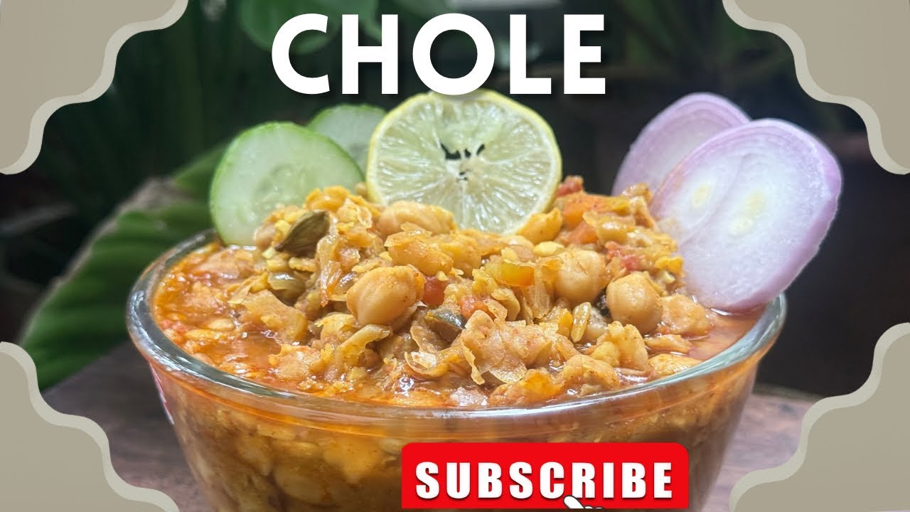Easy Chole Recipe 👌😋| Chana Masala  | Chickpeas Recipe | Home style chole | Pressure Cooker Chole