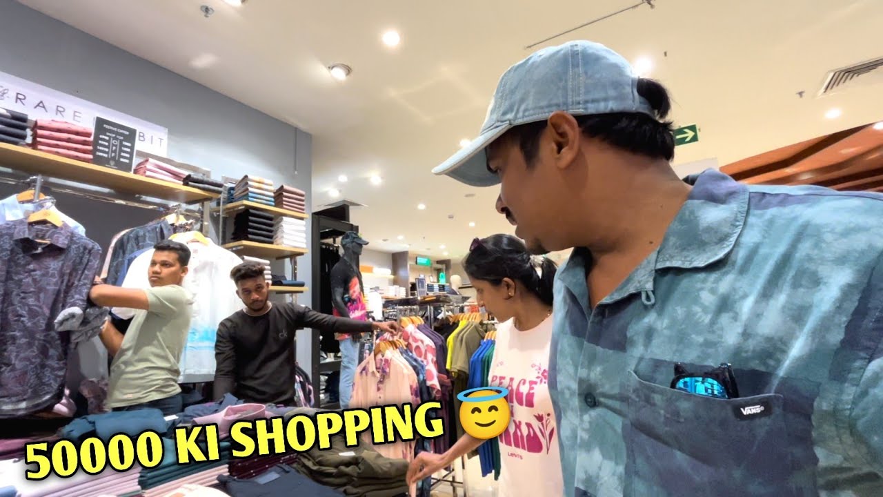 Cousin ki Shadi ka Shopping pe 50000 Udadiya | Shopping at Mall De Goa | Goan Couple