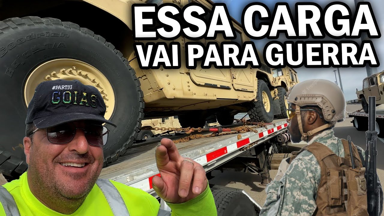 ME EMOCIONEI- MINHA CARGA VAI PARA GUERRA