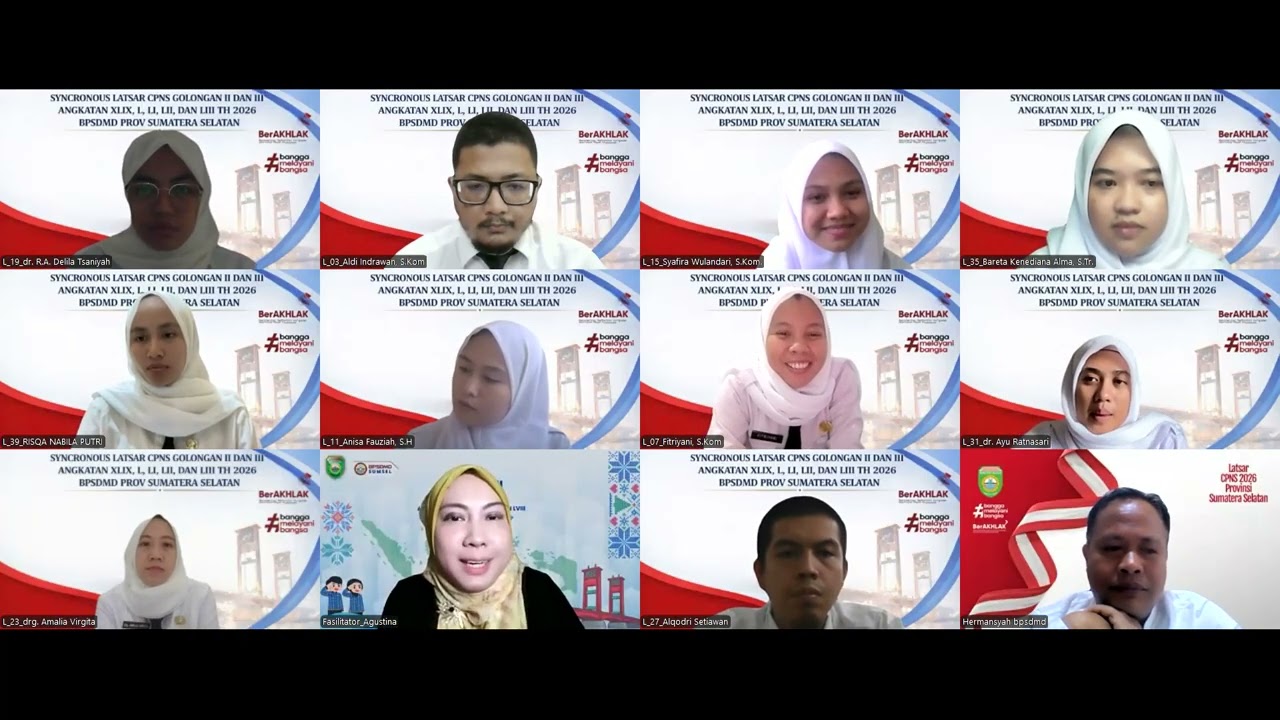 Coaching Agenda-Latsar BPSDMD Prov.Sumsel