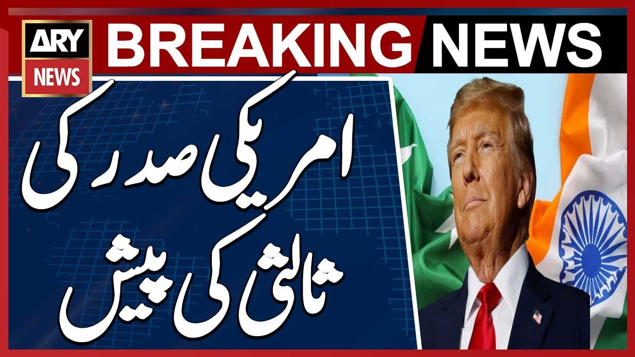 U.S. President Offers to Mediate on Kashmir Again