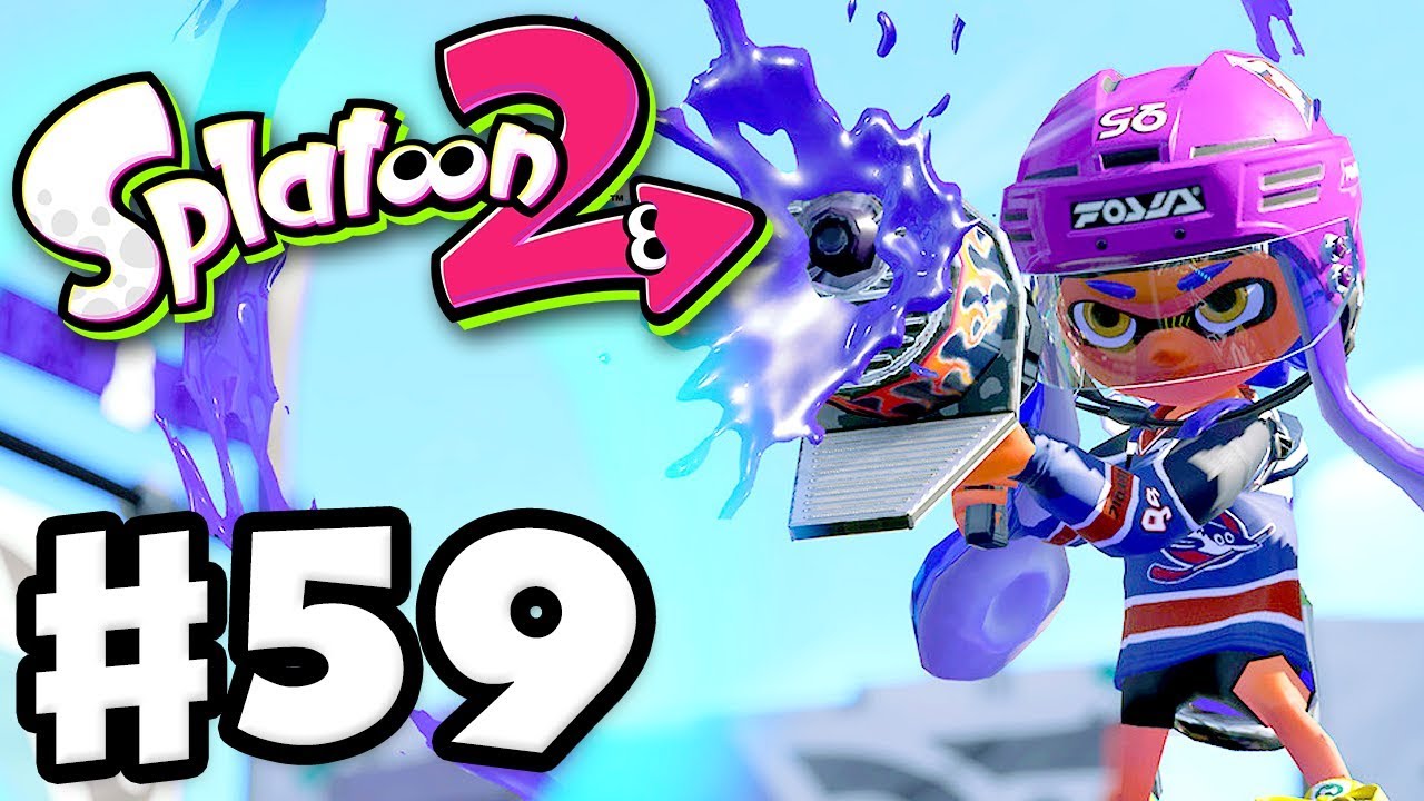 Splatoon 2 - Gameplay Walkthrough Part 59 - Custom Blaster! (Nintendo Switch)