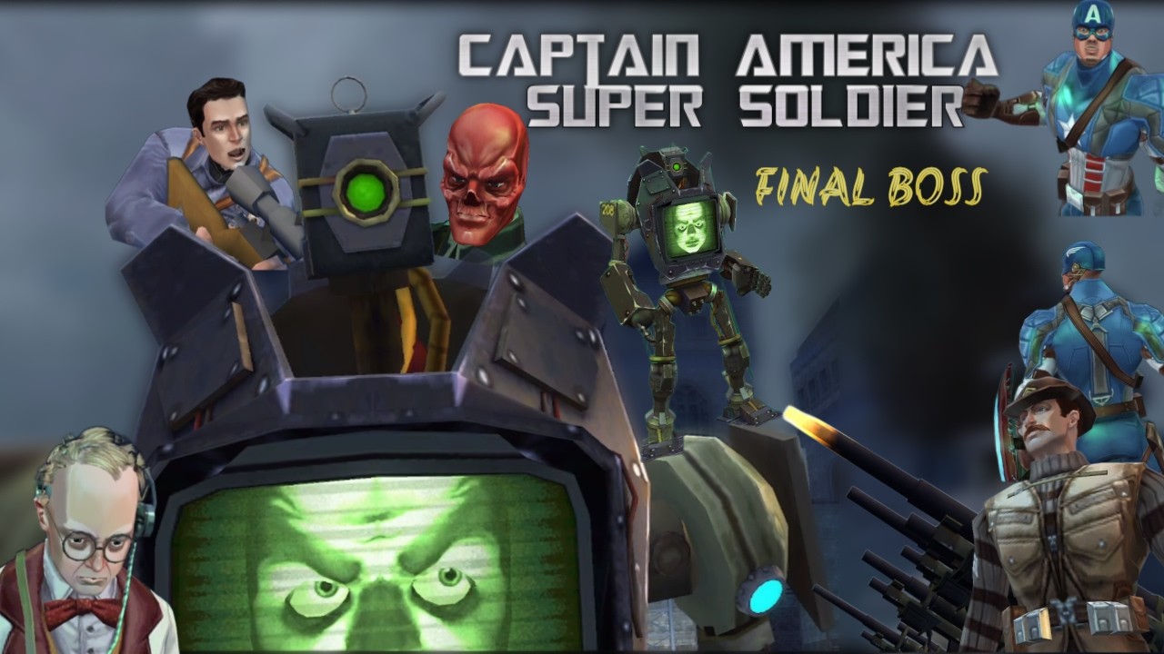 Captain America Super Soldier Game – Final Boss 🔥 Full Mission Walkthrough