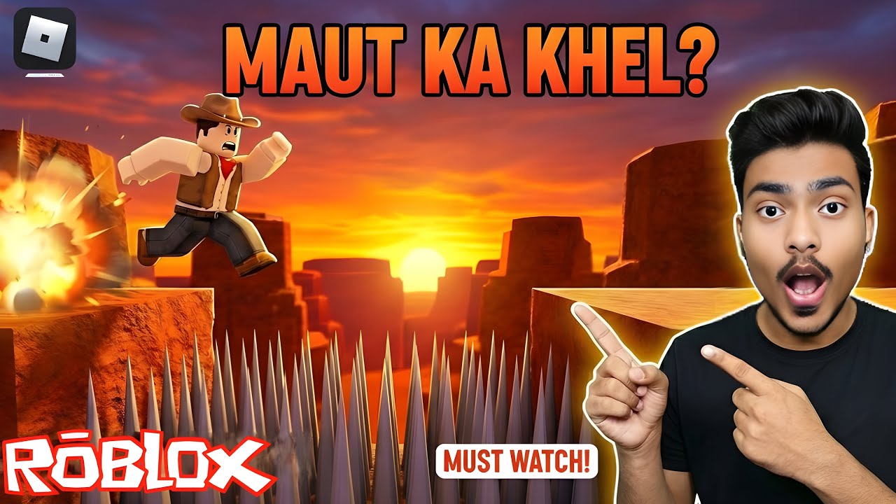 Escape Wild West Obby Roblox 😱 | Maut Ka Khel? (Insane Obby Challenge) #gaming #roblox