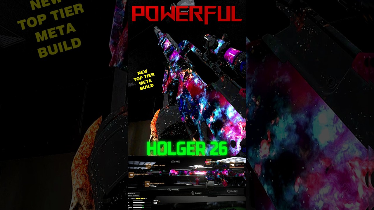 This BUFFED *HOLGER 26* Build is POWERFUL 💥 | Best Class Setup | META | MW3 | COD WARZONE #shorts